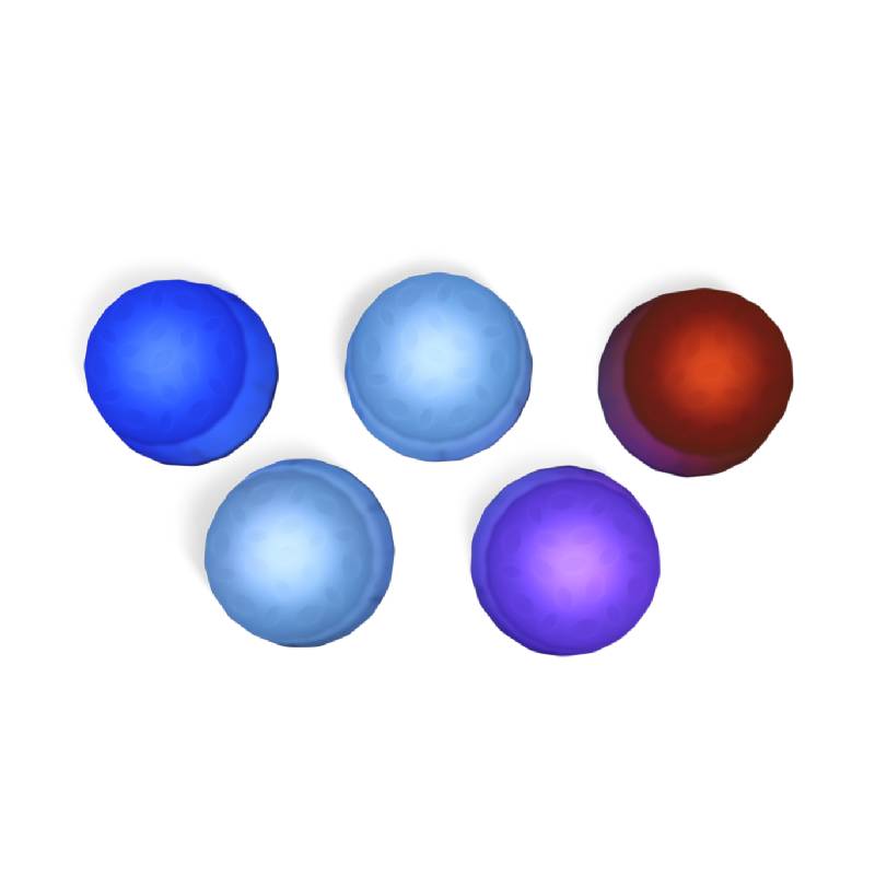 LED Balance Pod - Round Set of 5, Learning SPACE