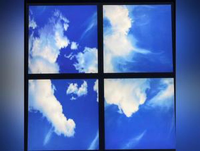 LED Cloud Themed Ceiling Panel set of 4, Indoor Lighting Learning SPACE