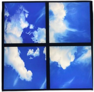 LED Cloud Themed Ceiling Panel set of 4-Indoor Lighting-Chill Out Area,Sensory Ceiling Lights,Sensory Wall Panels & Accessories,Stock,Teenage Lights-Learning SPACE