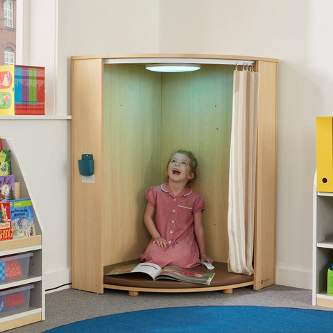 LED Corner Cabinet-Calming & Anxiety,Calming and Relaxation,Chill Out Area,Helps With,Nooks dens & Reading Areas,Reading Den,Sensory Dens,Sensory Room Furniture,Wellbeing Furniture-Learning SPACE
