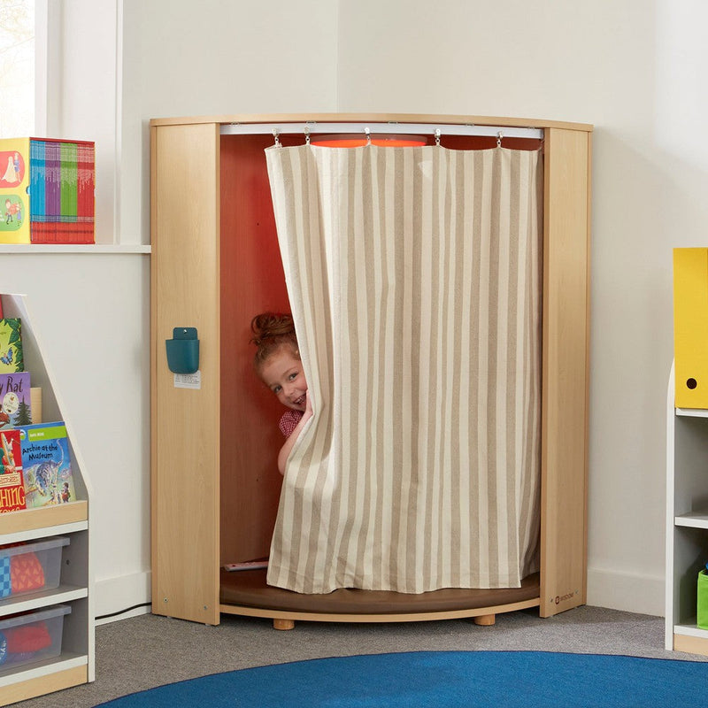 LED Corner Cabinet, Learning SPACE