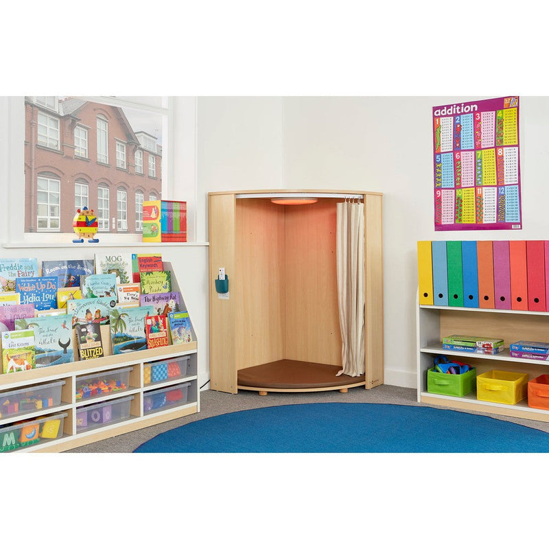 LED Corner Cabinet, Learning SPACE