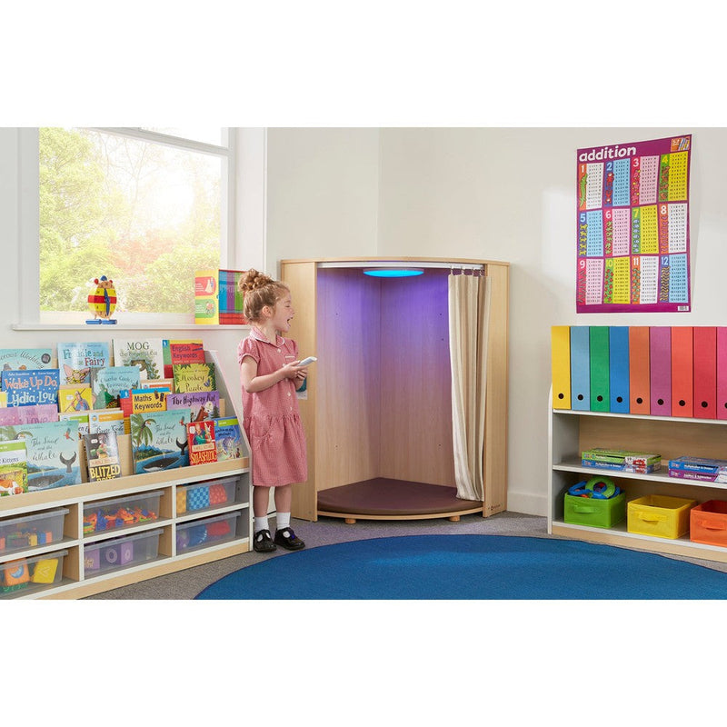 LED Corner Cabinet, Learning SPACE