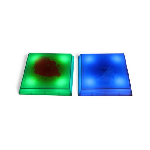 LED Liquid Floor Pod - Square Set of 3, Learning SPACE