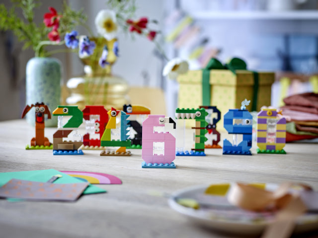 LEGO® (40807) Birthday Numbers, Activity Toys Learning SPACE
