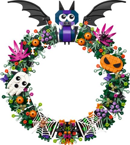 LEGO® (40825) Halloween Wreath Decoration, Building Toys Learning SPACE