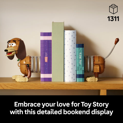 LEGO® (43301) Toy Story Slinky Dog Bookends, Activity Toys Learning SPACE