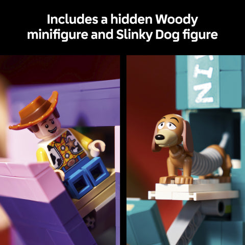LEGO® (43301) Toy Story Slinky Dog Bookends, Activity Toys Learning SPACE