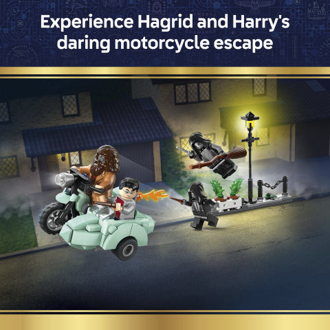 LEGO® (76459) Hagrid™ & Harry's Privet Drive Escape, Building Toys Learning SPACE