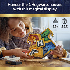 LEGO (76462) Harry Potter Hogwarts House Crest, Building Toys Learning SPACE