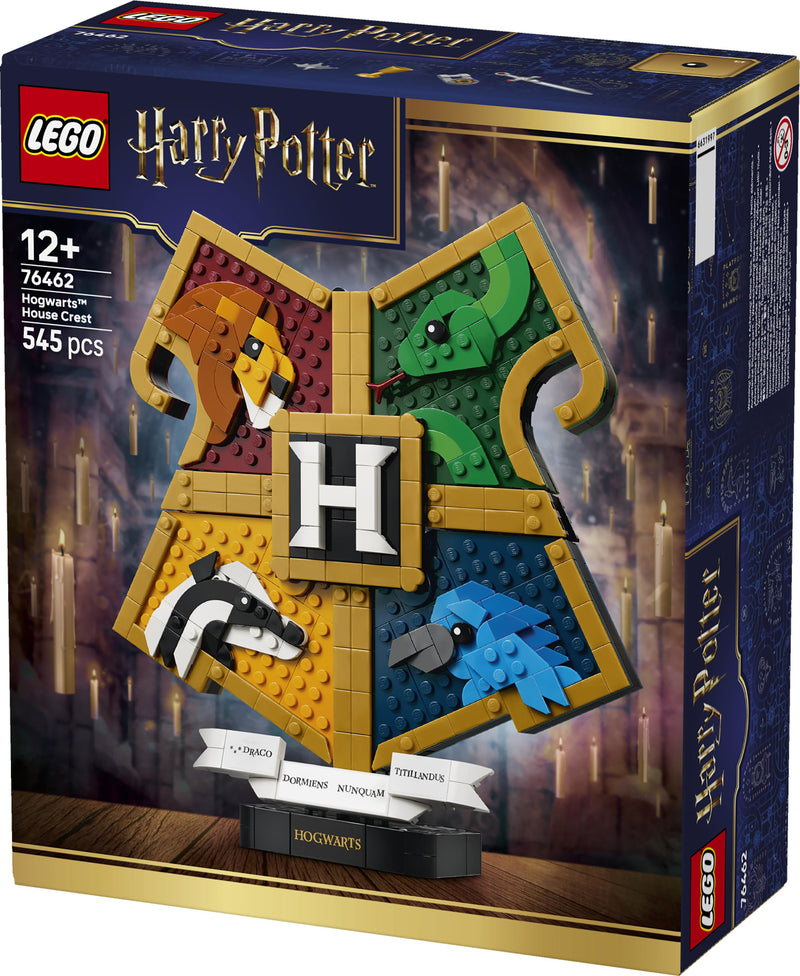 LEGO (76462) Harry Potter Hogwarts House Crest, Building Toys Learning SPACE