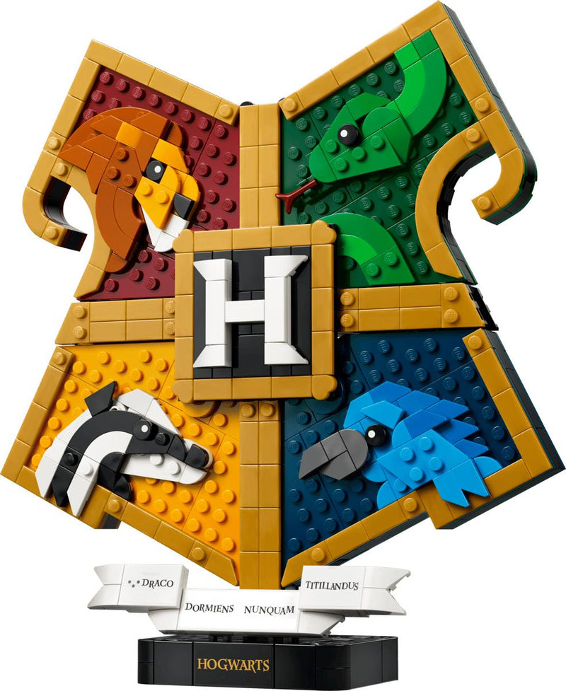 LEGO (76462) Harry Potter Hogwarts House Crest, Building Toys Learning SPACE
