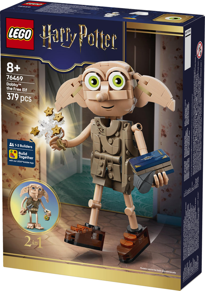 LEGO® (76469) Harry Potter™ Dobby™ the Free Elf, Building Toys Learning SPACE