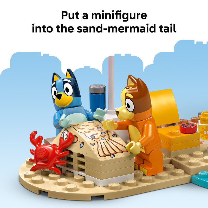 LEGO® (11202) Bluey - Bluey's Beach & Family Car Trip, Learning SPACE