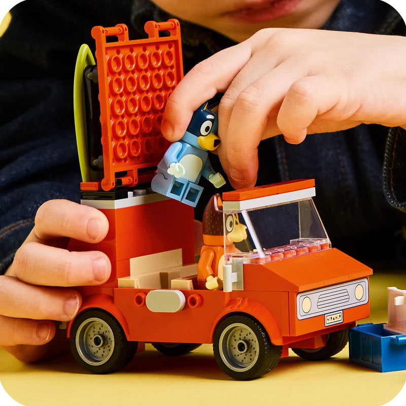LEGO® (11202) Bluey - Bluey's Beach & Family Car Trip, Learning SPACE