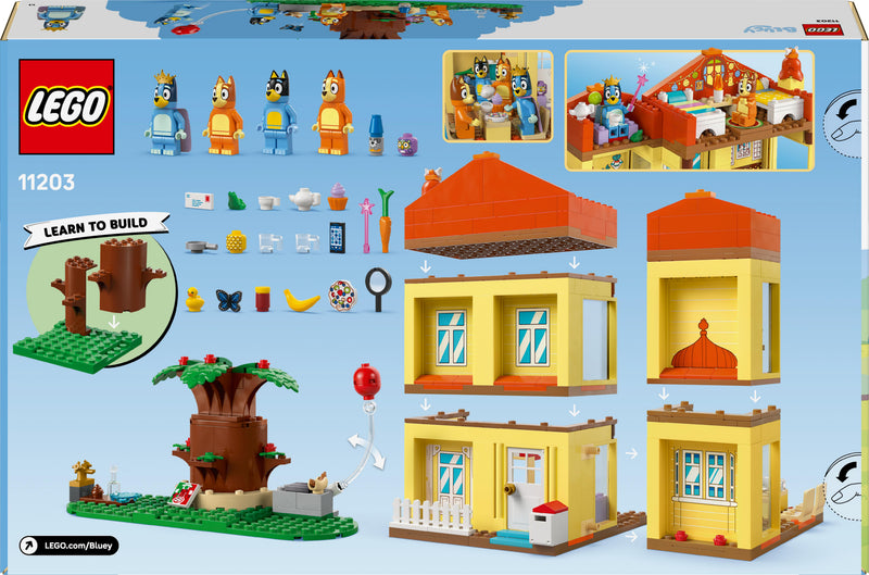 LEGO® (11203) Bluey - Bluey's Family House, Learning SPACE