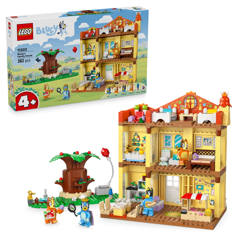 LEGO® (11203) Bluey - Bluey's Family House, Learning SPACE