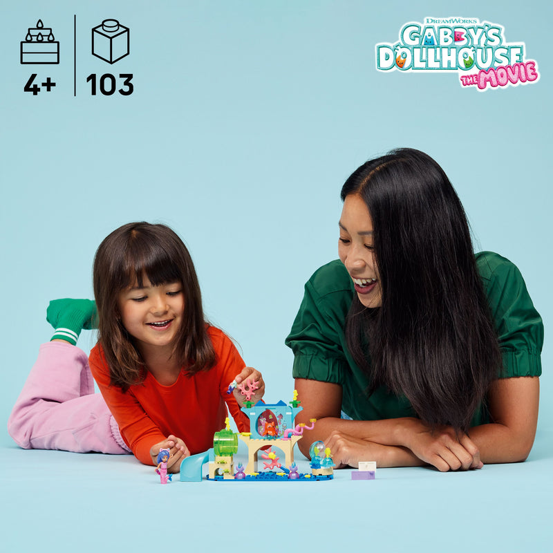LEGO® (11204) Gabby's Dollhouse - Mermaid Gabby's Aquarium Adventure, Learning SPACE