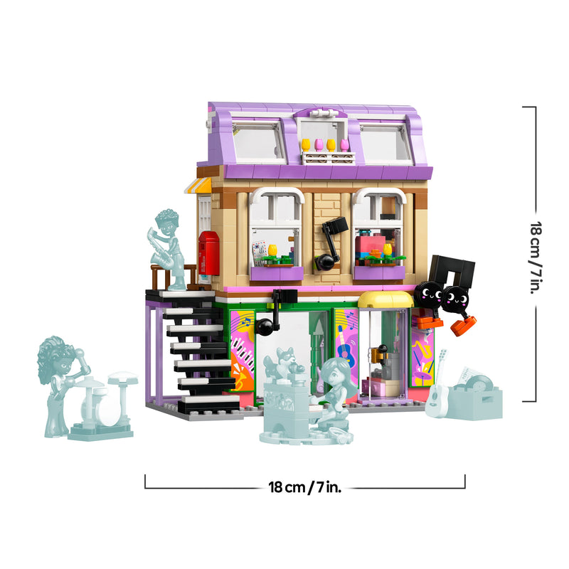 LEGO® (42653) Friends - Music Shop & Apartment, Learning SPACE