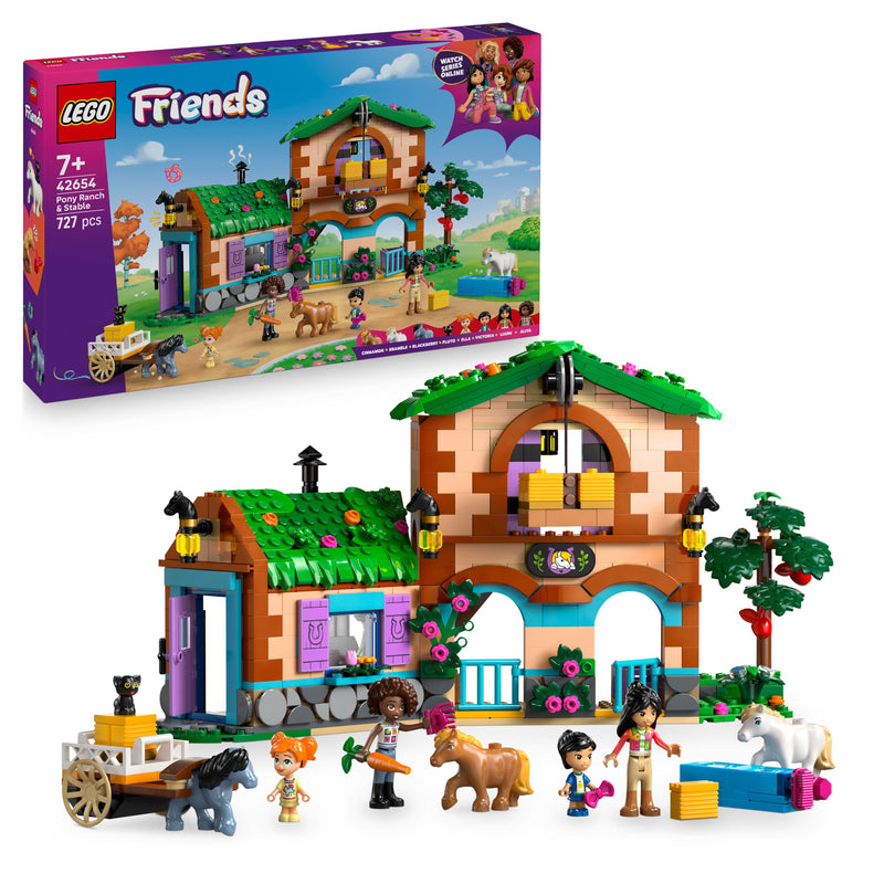 LEGO® (42654) Friends - Pony Ranch & Stable, Learning SPACE
