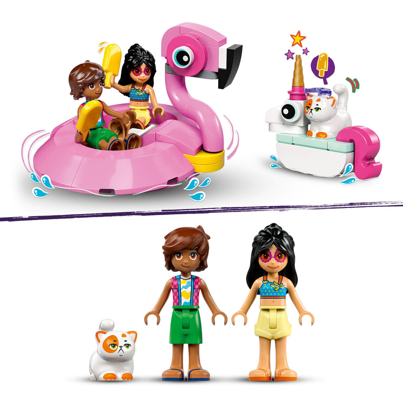 LEGO® (42658) Friends - Unicorn & Flamingo Pool Party, Learning SPACE