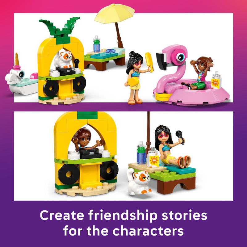LEGO® (42658) Friends - Unicorn & Flamingo Pool Party, Learning SPACE