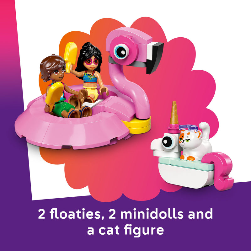 LEGO® (42658) Friends - Unicorn & Flamingo Pool Party, Learning SPACE