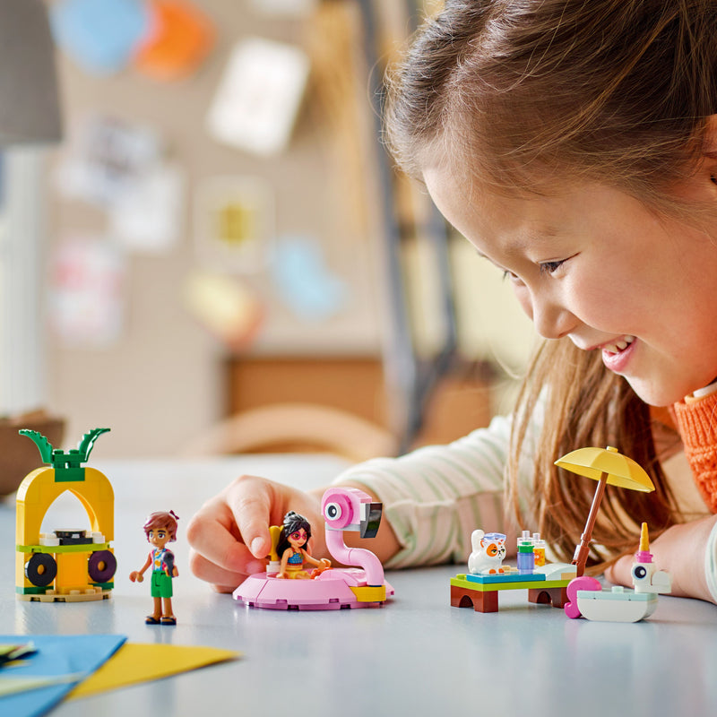 LEGO® (42658) Friends - Unicorn & Flamingo Pool Party, Learning SPACE
