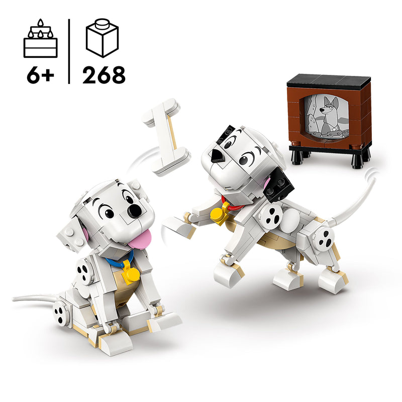LEGO® (43271) Disney™ - Lucky & Penny 101 Dalmatians Puppies, Learning SPACE