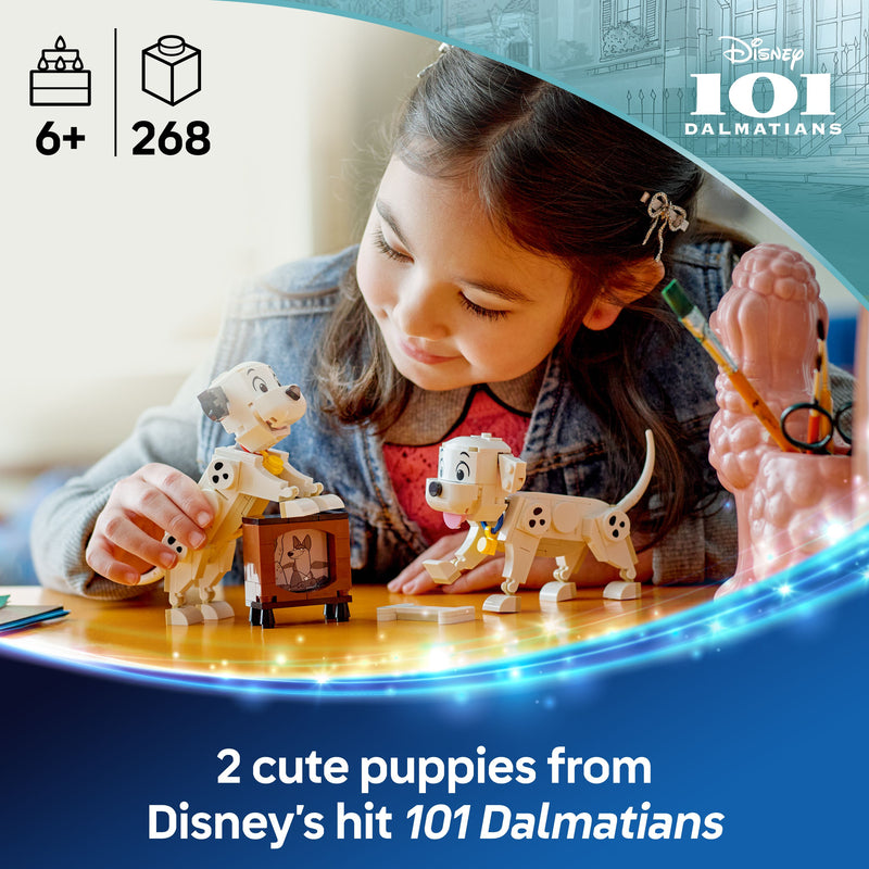 LEGO® (43271) Disney™ - Lucky & Penny 101 Dalmatians Puppies, Learning SPACE