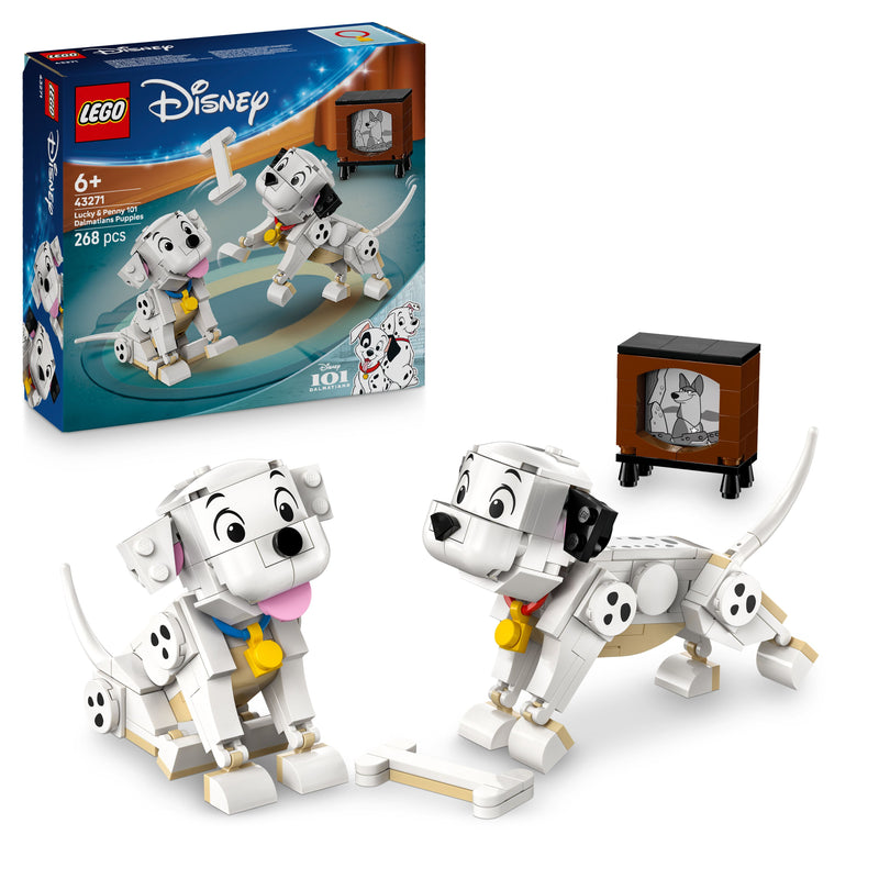 LEGO® (43271) Disney™ - Lucky & Penny 101 Dalmatians Puppies, Learning SPACE