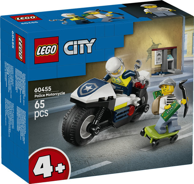 LEGO® 60455 – Police Motorcycle Chase, Learning SPACE