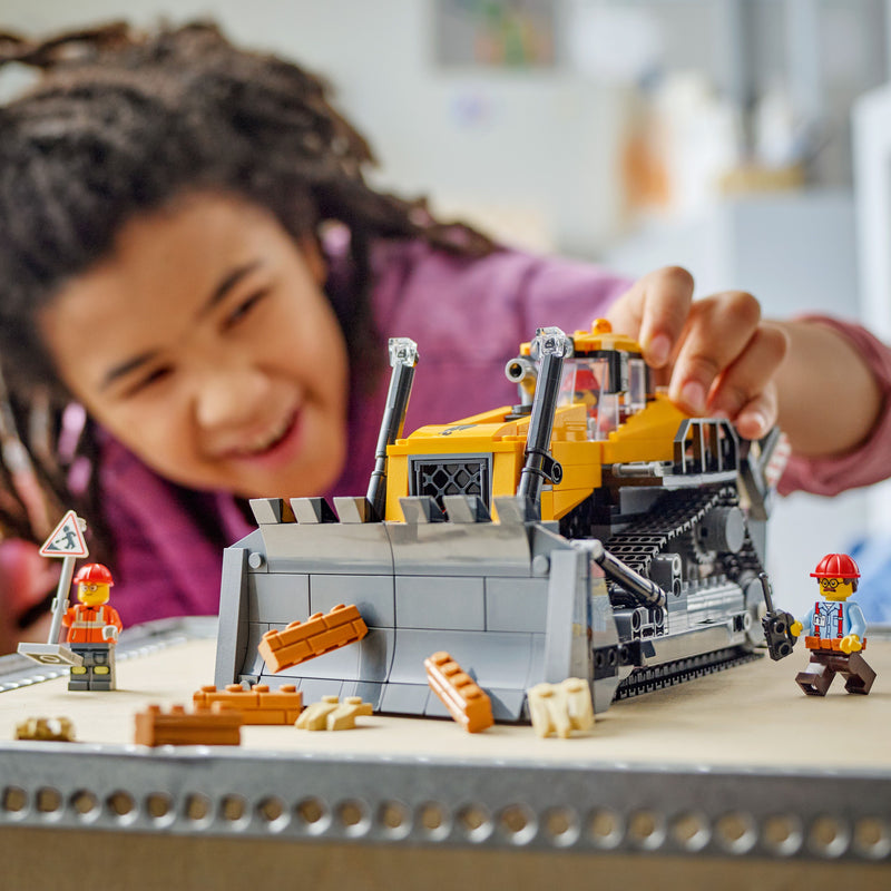 LEGO® 60466 – Yellow Bulldozer, Learning SPACE
