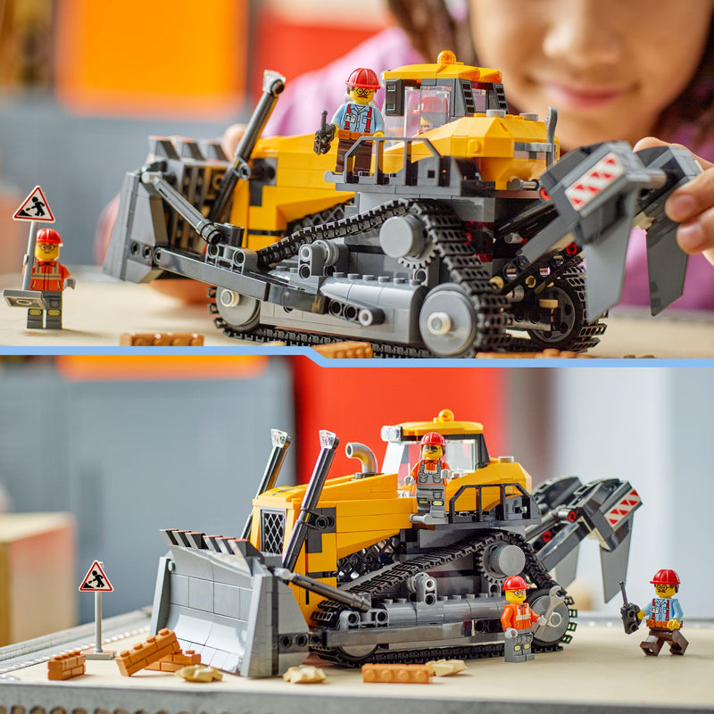LEGO® 60466 – Yellow Bulldozer, Learning SPACE