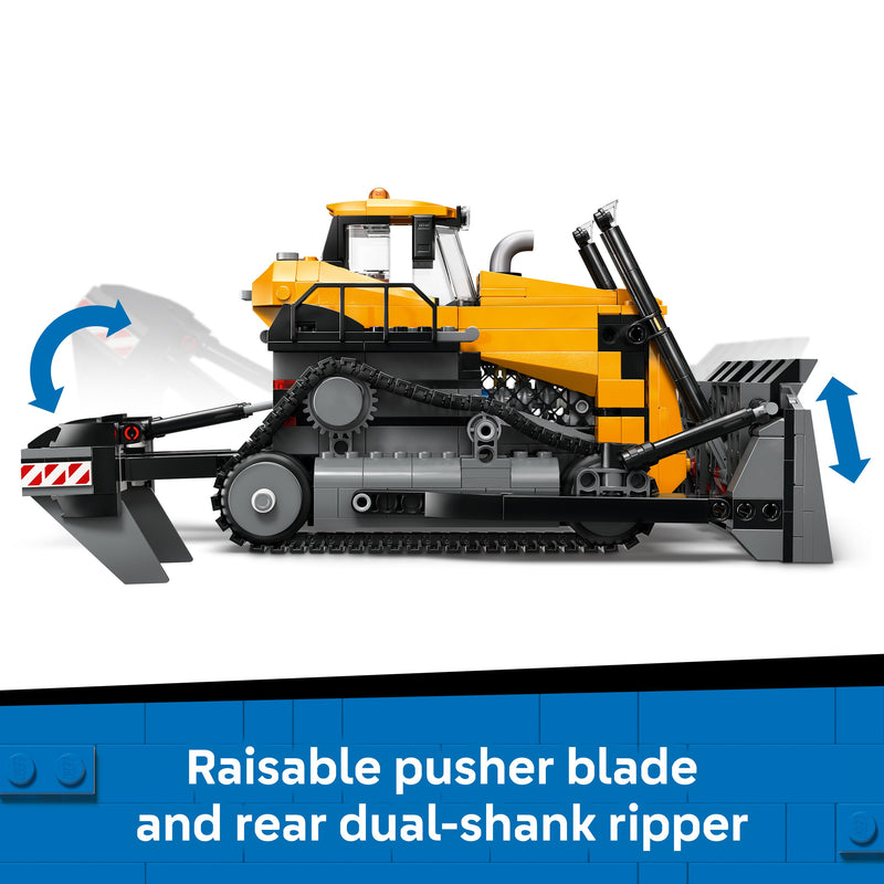 LEGO® 60466 – Yellow Bulldozer, Learning SPACE