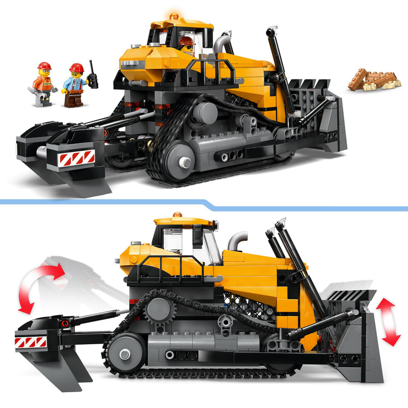 LEGO® 60466 – Yellow Bulldozer, Learning SPACE