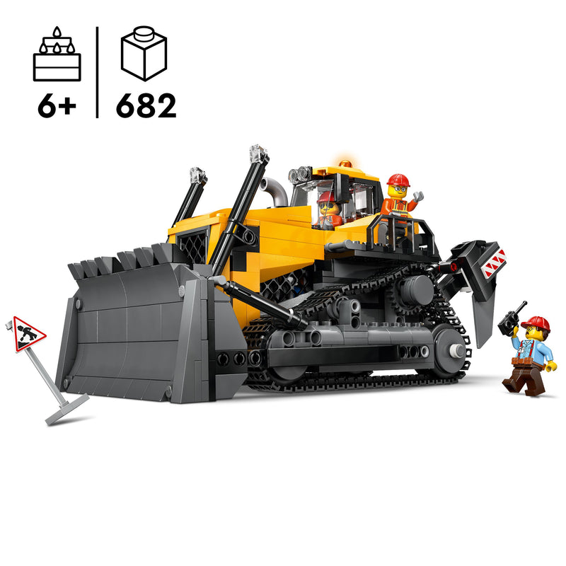 LEGO® 60466 – Yellow Bulldozer, Learning SPACE