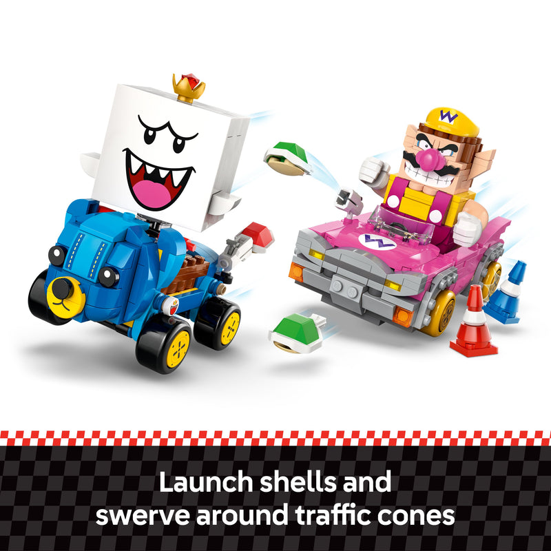 LEGO® (72038) Super Mario - Mario Kart™ – Wario & King Boo, Learning SPACE