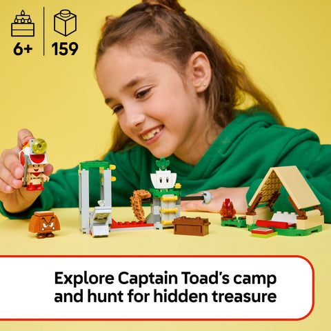 LEGO® (72040) Super Mario - Captain Toad's Camp, Learning SPACE