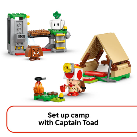 LEGO® (72040) Super Mario - Captain Toad's Camp, Learning SPACE