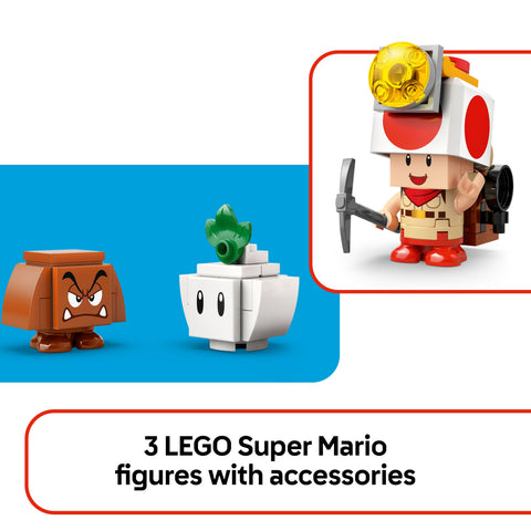 LEGO® (72040) Super Mario - Captain Toad's Camp, Learning SPACE