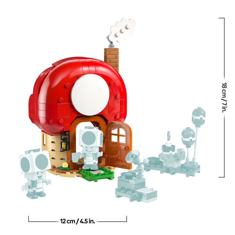 LEGO® (72041) Super Mario - Party at Toad's House, Learning SPACE