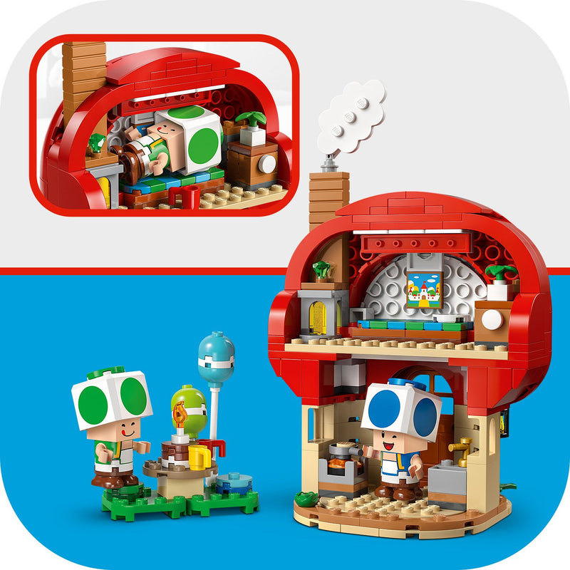 LEGO® (72041) Super Mario - Party at Toad's House, Learning SPACE