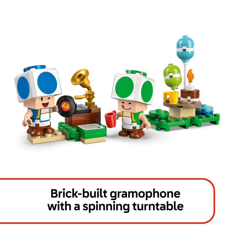 LEGO® (72041) Super Mario - Party at Toad's House, Learning SPACE