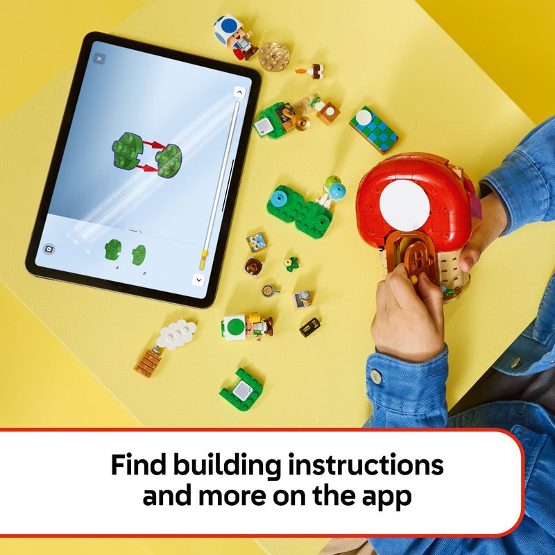 LEGO® (72041) Super Mario - Party at Toad's House, Learning SPACE