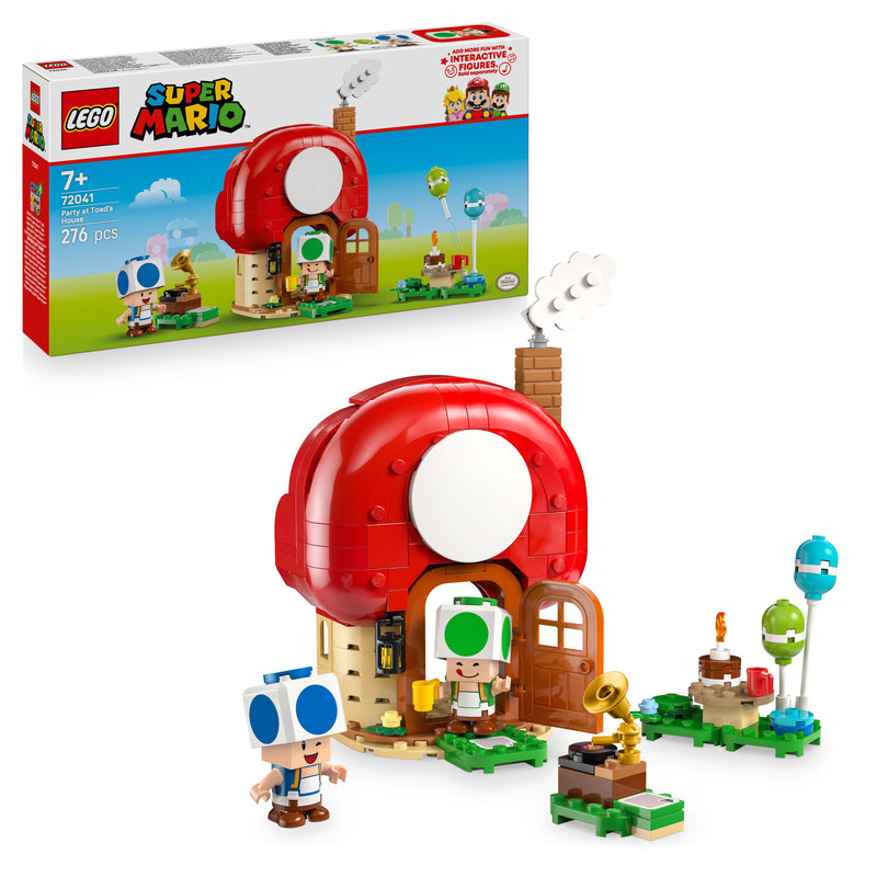 LEGO® (72041) Super Mario - Party at Toad's House, Learning SPACE