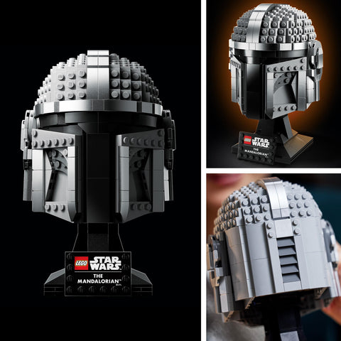 LEGO® (75328) Star Wars™ - The Mandalorian™ Helmet-Building Blocks,Christmas 2025,Fine Motor Skills,Games & Toys,LEGO®-Learning SPACE