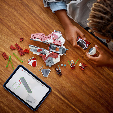 LEGO® (75401) Star Wars™ - Ahsoka's Jedi Interceptor™-Building Blocks,Christmas 2025,Fine Motor Skills,Games & Toys,LEGO®-Learning SPACE