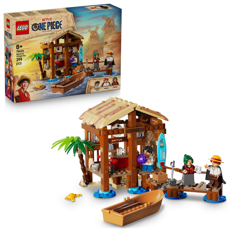 LEGO® (75636) ONE PIECE - Windmill Village Hut, Learning SPACE