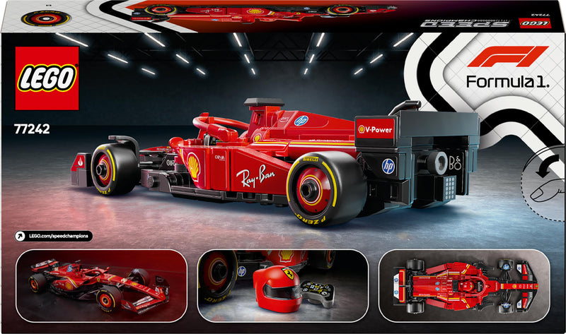 LEGO® 77242 – Ferrari SF-24 F1® Race Car, Learning SPACE